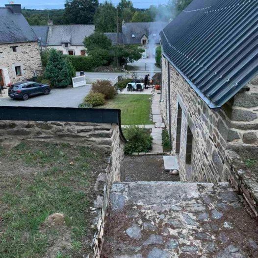 Stone Cottage With Modern Cosy Interior Near To Josselin Perfect Retreat For Writers Or Star Gazers Guégon المظهر الخارجي الصورة